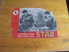 Scatola Costruzioni di metallo anni 50 MECCANO AMI LAC con libretto -Vera Rarità