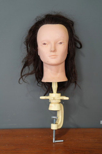 Testa manichino vintage - testa,