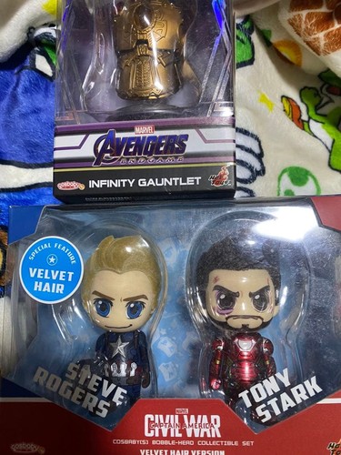 Marvel hot toys cosbaby set - marvel,