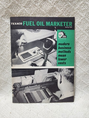Vintage 1962 texaco fuel oil - vintage,