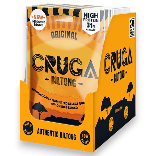 Cruga biltong original 60 - cruga,