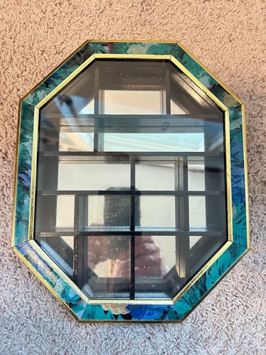 Specchio vintage ottagonale