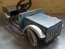 MACCHINA A PEDALI IN LEGNO JEEP PEDAL CAR