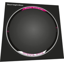 SET DECALCOMANIE TEAM per due