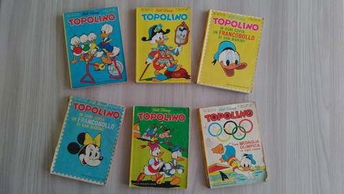Lotto topolino 800 bollini - topolino,