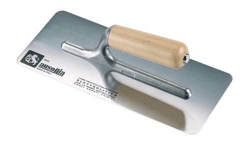 Frattazzo bordi tondi inox