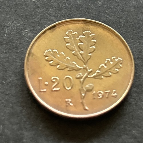 Moneta lire italiana 1974 - italiana,