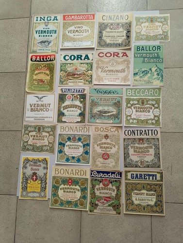 Etichette vermouth bianco - vermouth, da