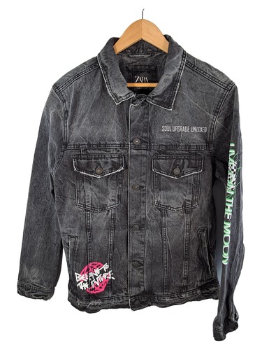 Zara giacca jeans - zara, uomo