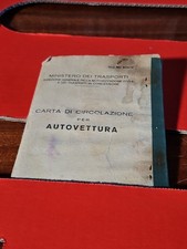 Fiat 131 A/T  Carta Di