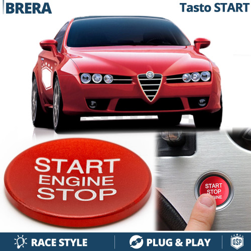 Tasto start stop rosso - tasto,
