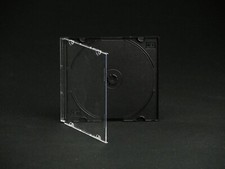 100 Custodie CD Jewel Nero|