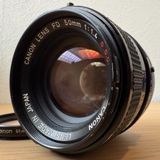 [N Mint-] Canon FD 50mm f/1.4 S.S.C. Obiettivo SSC Standard MF dal Giappone