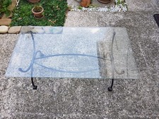 tavolino da salotto, in vetro