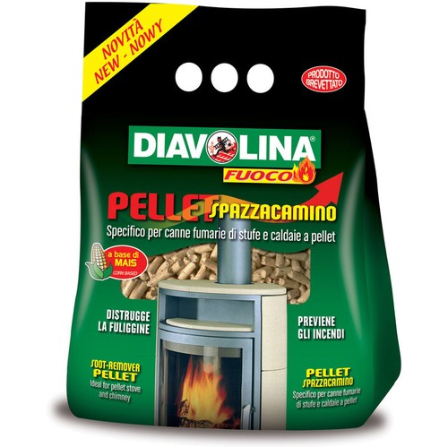 Diavolina pellet spazzacamino - pellet,