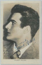 BK0112 -  Signed CINEMA ACTOR  Autograph -  GILBERT ROLAND