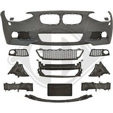 1281352-DDR PARAURTI ANTERIORE M SPORT BMW SERIE 1 F20 F21 dal 2011 al 2015 PDC 