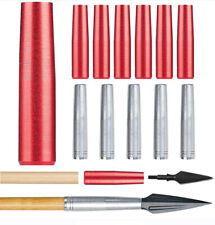 5/16 Alberi Freccia Legno/Bamboo Adattatore Esterni Collabili per Vite Teste Larghe