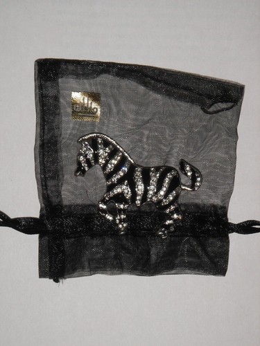 Spilla art deco zebra - spilla,