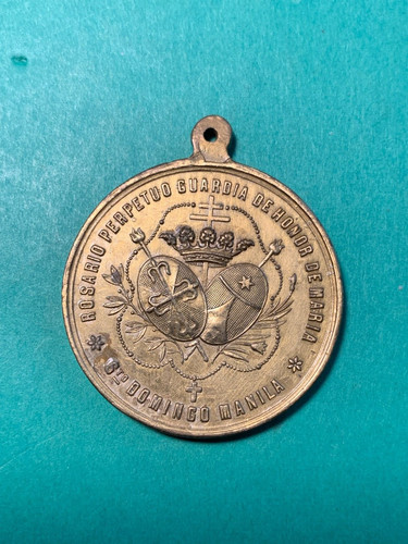 Medaglia bronzo religiosa - medaglia,