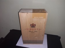 Cassetta legno per 2 bottiglie