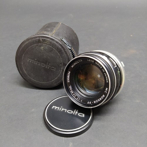Obiettivo fotografico minolta - fotografico,