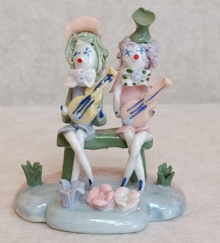 Statuina vintage ceramica - vintage, in