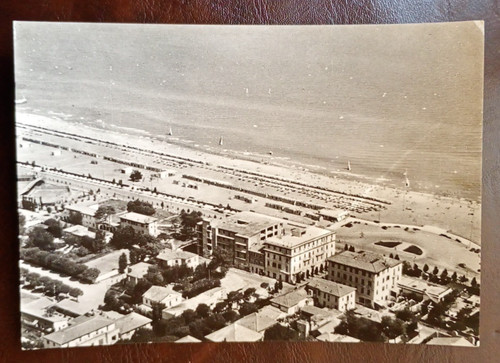 Cartolina riccione vista - riccione,
