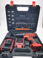 Set TRAPANO AVVITATORE Batteria Elettrico Batterie Ricaricabili Incluse Multiuso