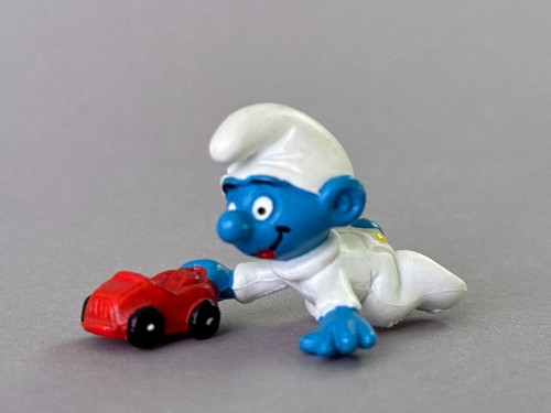 20215 baby puffo con auto - puffo,