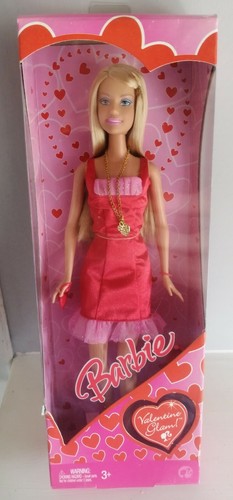 Barbie valentine glam nrfb - barbie, glam,