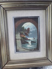 Quadro Di Saverio Seassaro Nervi 1980