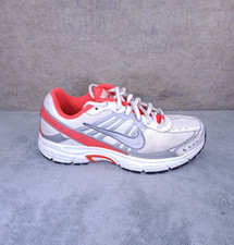 Nike Women's Leather Sports Shoes Lace Up Closure Sz 36 White