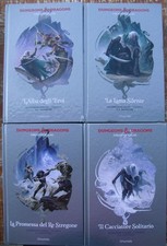 Lotto libri fantasy Forgotten Realms R.A. Salvatore La leggenda di Drizzt eroi