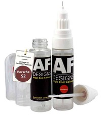 Pennarello vernice per Porsche S2 rosso granato metallizzato vernice trasparente asciugatura rapida vernice tamponata A