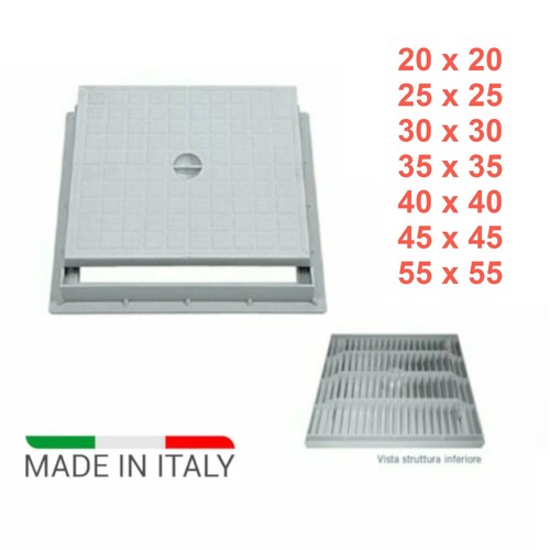 Coperchio telaio chiusino - coperchio, e