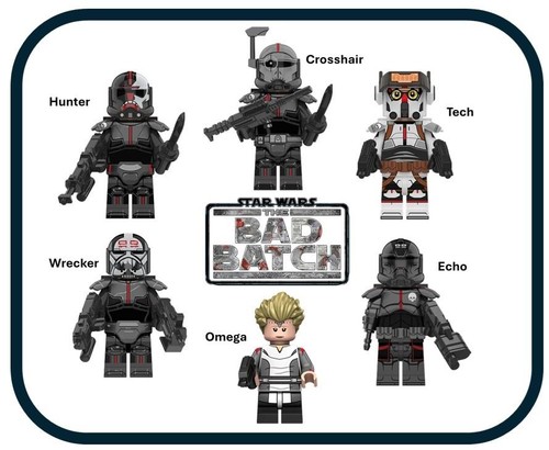 Star wars bad batch minifigure - wars,