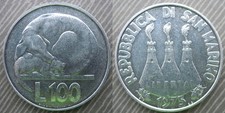 SAN MARINO  # 100 lire 1975