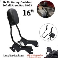 Schienale Sissy Bar nero per