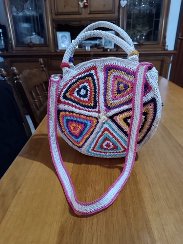 Borsa rotonda realizzata - borsa,
