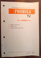 1960 PHONOLA TV MODELLO 2303