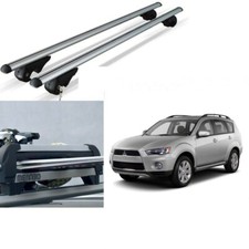 BARRE PORTATUTTO ALLUMINIO MITSUBISHI OUTLANDER ANNO 2011 E PORTASCI 4 PAIA SCI