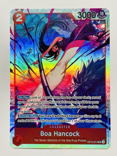 Card one piece tcg boa - card,