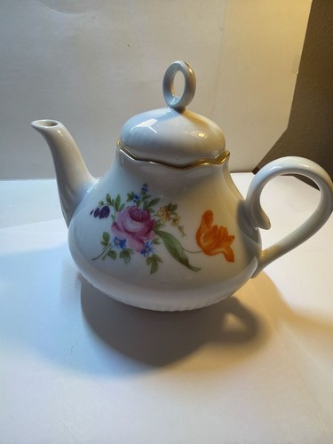 Teiera vintage porcellana - teiera,