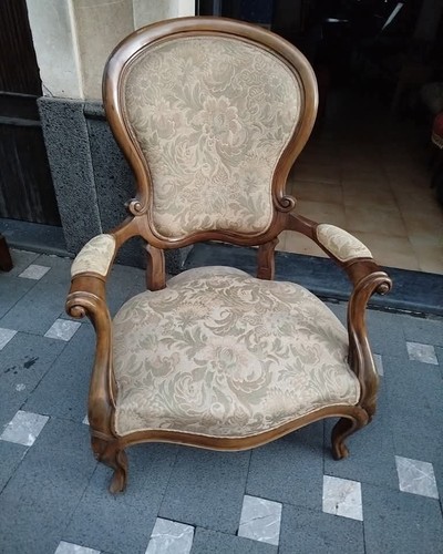 Coppia poltrone con - , braccioli