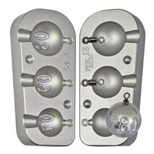 Stampo Piombo Pesca  Sfera Gr