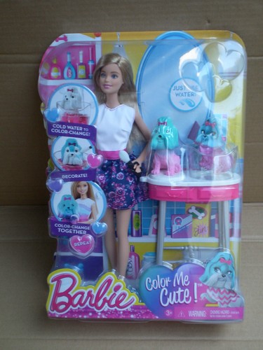 Barbie color dog salon - color, me