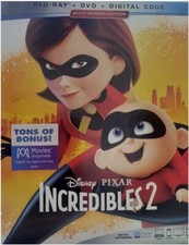Incredibles 2 (Blu-ray + DVD +