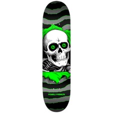 Tavola da Skateboard Powell Peralta Ripper Silver Green 8.0'' + Grip