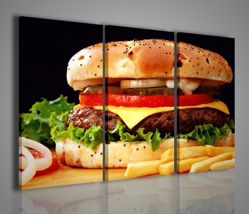 Quadri moderni hamburger - quadri,